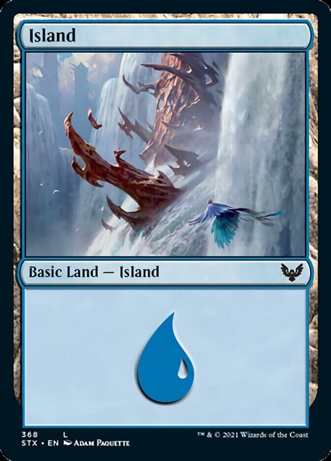 Island (#368) [Strixhaven: School of Mages] MTG Single Magic: The Gathering  | Multizone: Comics And Games