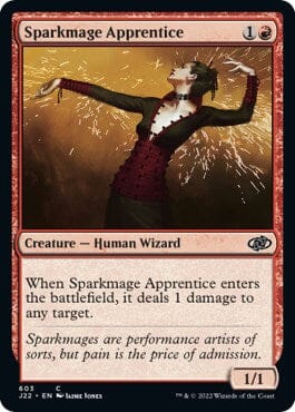 Sparkmage Apprentice [Jumpstart 2022] MTG Single Magic: The Gathering  | Multizone: Comics And Games