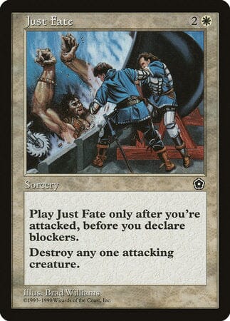 Just Fate [Portal Second Age] MTG Single Magic: The Gathering  | Multizone: Comics And Games