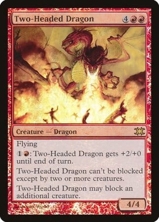 Two-Headed Dragon [From the Vault: Dragons] MTG Single Magic: The Gathering  | Multizone: Comics And Games