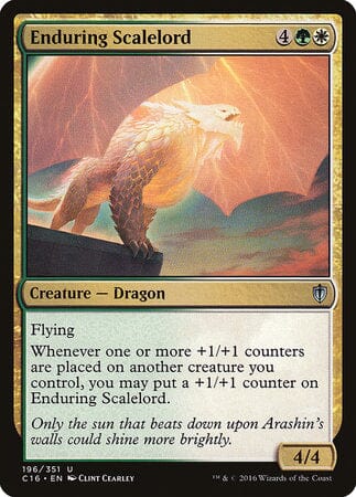 Enduring Scalelord [Commander 2016] MTG Single Magic: The Gathering  | Multizone: Comics And Games