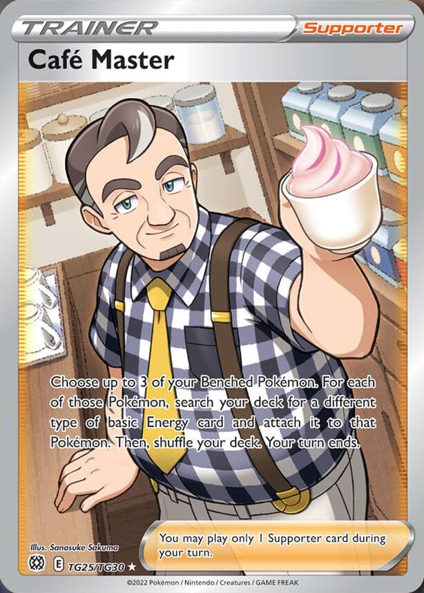 Cafe Master (TG25/TG30) [Sword & Shield: Brilliant Stars] Pokemon Single Pokémon  | Multizone: Comics And Games