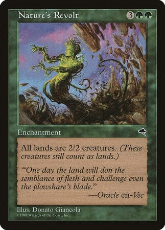 Nature's Revolt [Tempest] MTG Single Magic: The Gathering  | Multizone: Comics And Games