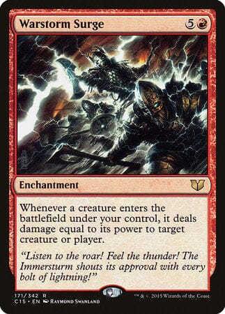 Warstorm Surge [Commander 2015] MTG Single Magic: The Gathering  | Multizone: Comics And Games