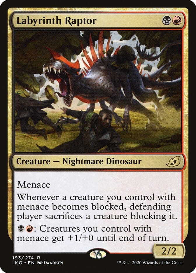 Labyrinth Raptor [Ikoria: Lair of Behemoths] MTG Single Magic: The Gathering  | Multizone: Comics And Games