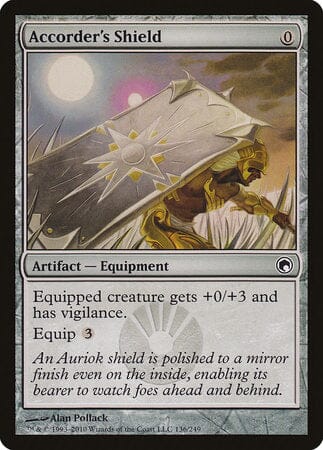 Accorder's Shield [Scars of Mirrodin] MTG Single Magic: The Gathering  | Multizone: Comics And Games