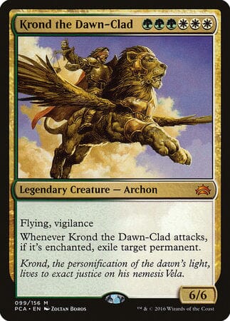 Krond the Dawn-Clad [Planechase Anthology] MTG Single Magic: The Gathering  | Multizone: Comics And Games