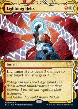 Lightning Helix (Etched Foil) [Strixhaven Mystical Archive] MTG Single Magic: The Gathering  | Multizone: Comics And Games