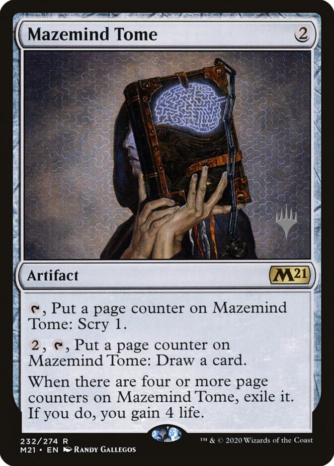 Mazemind Tome (Promo Pack) [Core Set 2021 Promos] MTG Single Magic: The Gathering  | Multizone: Comics And Games