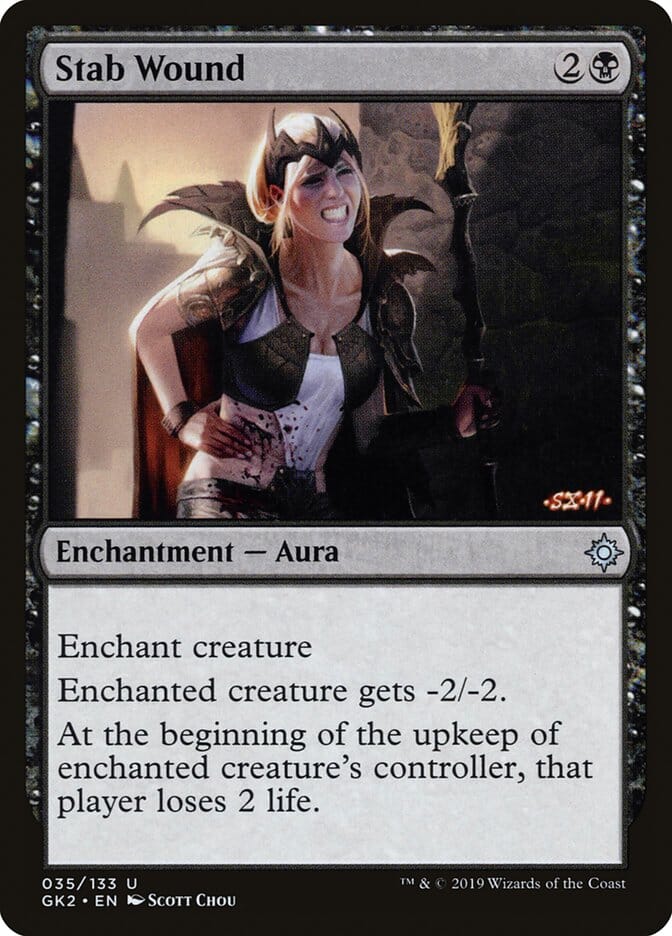 Stab Wound [Ravnica Allegiance Guild Kit] MTG Single Magic: The Gathering  | Multizone: Comics And Games