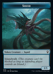 Squid // Copy Double-sided Token [Commander Legends: Battle for Baldur's Gate Tokens] MTG Single Magic: The Gathering  | Multizone: Comics And Games