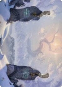 Snow-Covered Plains (276) Art Card [Kaldheim: Art Series] MTG Single Magic: The Gathering  | Multizone: Comics And Games