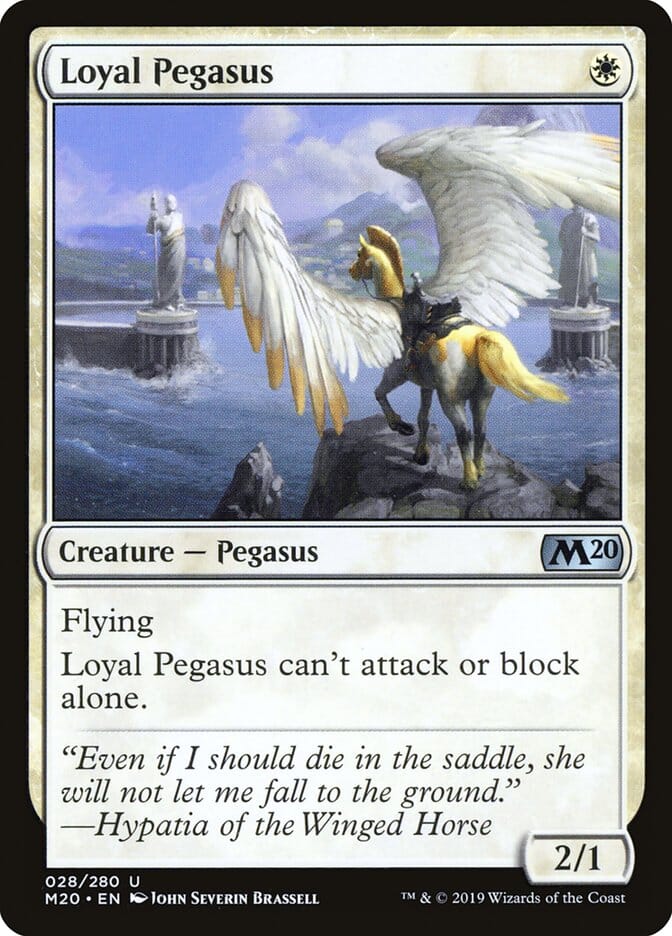 Loyal Pegasus [Core Set 2020] MTG Single Magic: The Gathering  | Multizone: Comics And Games
