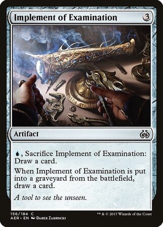 Implement of Examination [Aether Revolt] MTG Single Magic: The Gathering  | Multizone: Comics And Games