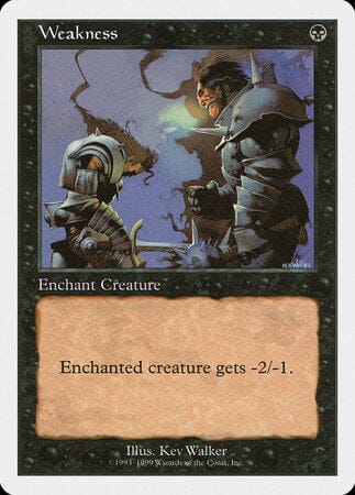 Weakness [Battle Royale Box Set] MTG Single Magic: The Gathering  | Multizone: Comics And Games