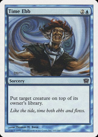 Time Ebb [Ninth Edition] MTG Single Magic: The Gathering  | Multizone: Comics And Games