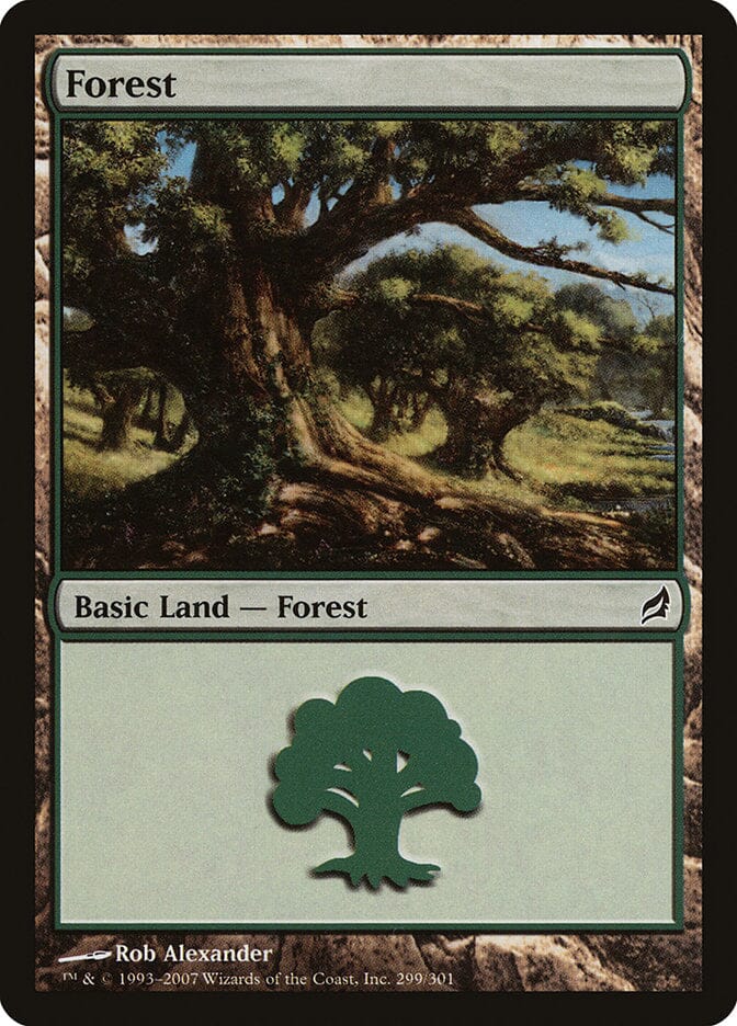 Forest (299) [Lorwyn] MTG Single Magic: The Gathering  | Multizone: Comics And Games