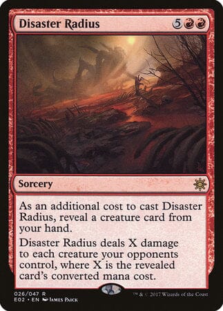 Disaster Radius [Explorers of Ixalan] MTG Single Magic: The Gathering  | Multizone: Comics And Games