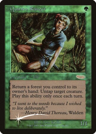 Quirion Ranger [Friday Night Magic 2001] MTG Single Magic: The Gathering  | Multizone: Comics And Games