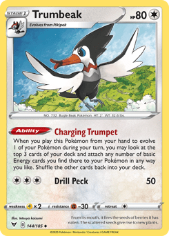 Trumbeak (144/185) [Sword & Shield: Vivid Voltage] Pokemon Single Pokémon  | Multizone: Comics And Games