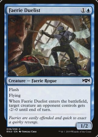 Faerie Duelist [Ravnica Allegiance] MTG Single Magic: The Gathering  | Multizone: Comics And Games