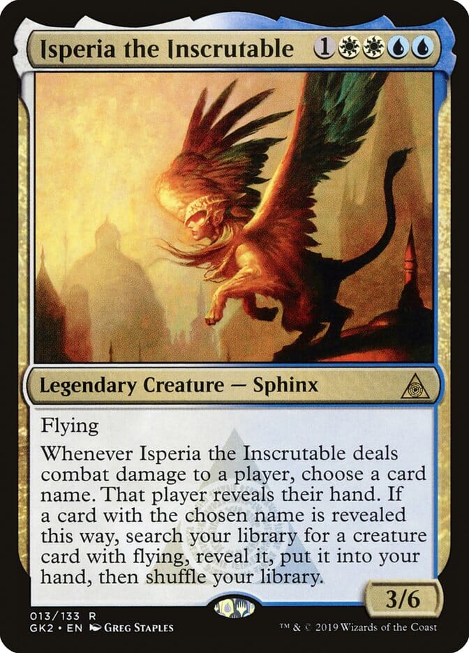 Isperia the Inscrutable [Ravnica Allegiance Guild Kit] MTG Single Magic: The Gathering  | Multizone: Comics And Games