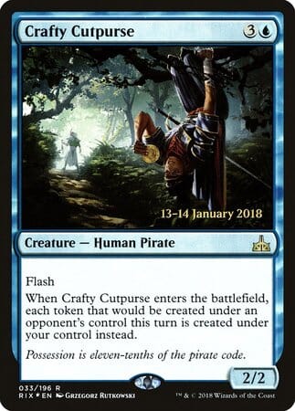 Crafty Cutpurse [Rivals of Ixalan Promos] MTG Single Magic: The Gathering  | Multizone: Comics And Games