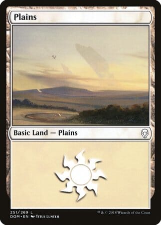 Plains (251) [Dominaria] MTG Single Magic: The Gathering  | Multizone: Comics And Games