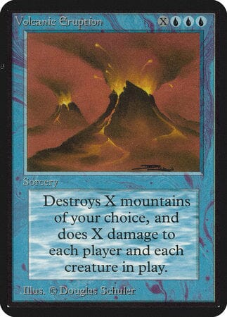 Volcanic Eruption [Limited Edition Alpha] MTG Single Magic: The Gathering  | Multizone: Comics And Games