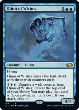 Djinn of Wishes [Jumpstart 2022] MTG Single Magic: The Gathering  | Multizone: Comics And Games