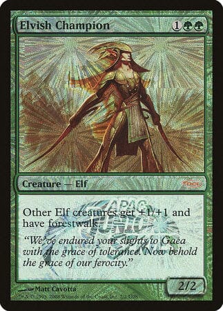 Elvish Champion (APAC Series) [Junior APAC Series] MTG Single Magic: The Gathering  | Multizone: Comics And Games