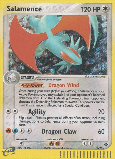 Salamence (10/97) [EX: Dragon] Pokemon Single Pokémon  | Multizone: Comics And Games