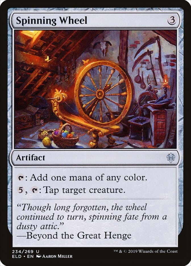 Spinning Wheel [Throne of Eldraine] MTG Single Magic: The Gathering  | Multizone: Comics And Games