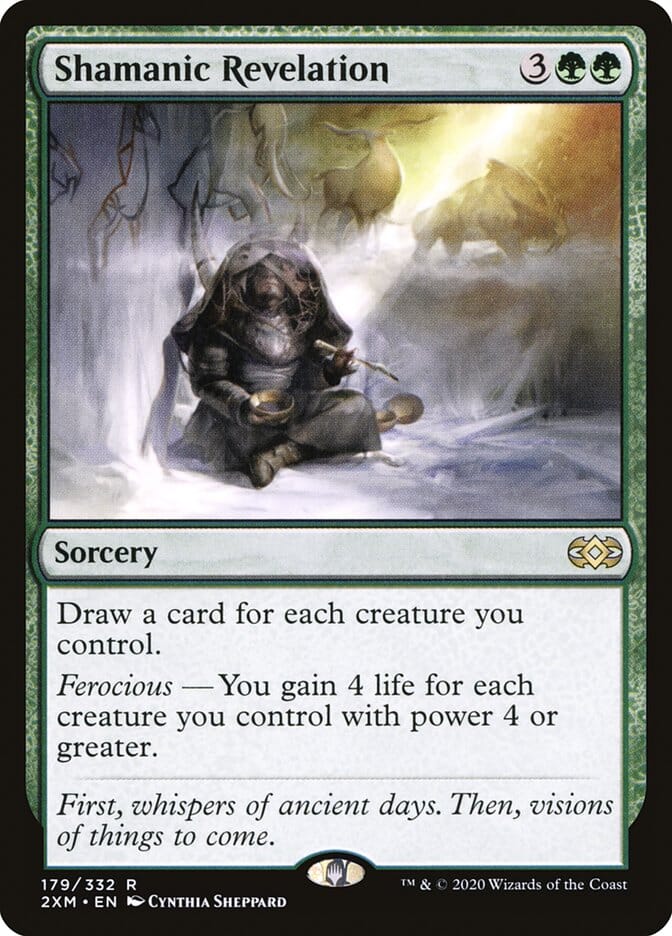 Shamanic Revelation [Double Masters] MTG Single Magic: The Gathering  | Multizone: Comics And Games