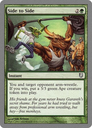 Side to Side [Unhinged] MTG Single Magic: The Gathering  | Multizone: Comics And Games