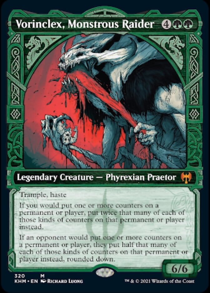 Vorinclex, Monstrous Raider (Showcase) [Kaldheim] MTG Single Magic: The Gathering  | Multizone: Comics And Games