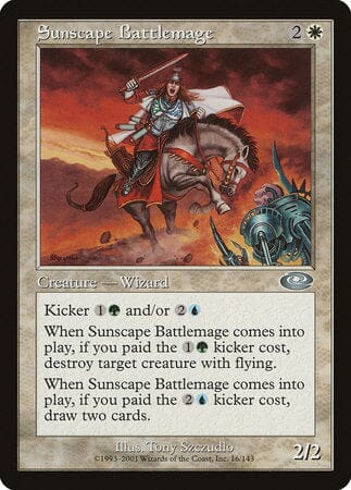 Sunscape Battlemage [Planeshift] MTG Single Magic: The Gathering  | Multizone: Comics And Games