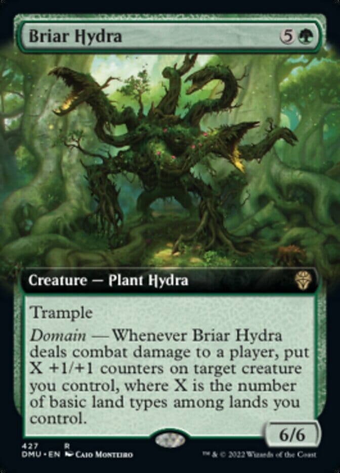 Briar Hydra (Extended Art) [Dominaria United] MTG Single Magic: The Gathering  | Multizone: Comics And Games