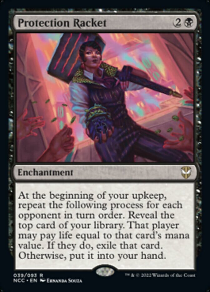 Protection Racket [Streets of New Capenna Commander] MTG Single Magic: The Gathering  | Multizone: Comics And Games