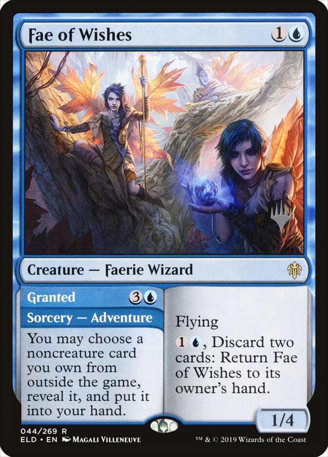 Fae of Wishes // Granted (Promo Pack) [Throne of Eldraine Promos] MTG Single Magic: The Gathering  | Multizone: Comics And Games