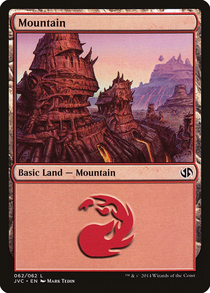 Mountain (62) [Duel Decks Anthology] MTG Single Magic: The Gathering  | Multizone: Comics And Games