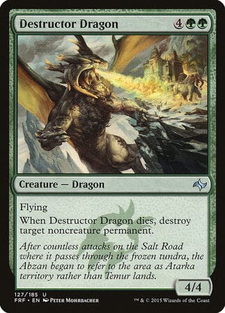 Destructor Dragon [Fate Reforged] MTG Single Magic: The Gathering  | Multizone: Comics And Games