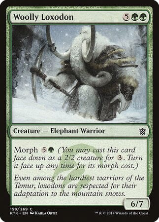 Woolly Loxodon [Khans of Tarkir] MTG Single Magic: The Gathering  | Multizone: Comics And Games