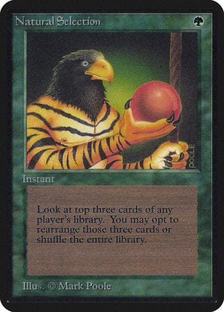 Natural Selection [Limited Edition Alpha] MTG Single Magic: The Gathering  | Multizone: Comics And Games