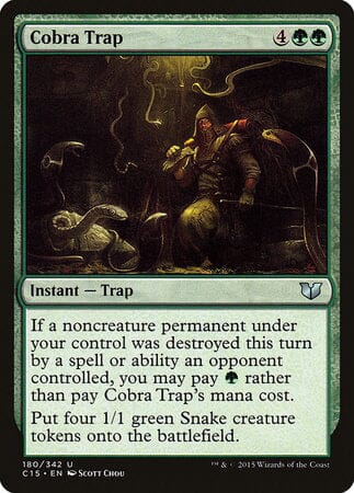 Cobra Trap [Commander 2015] MTG Single Magic: The Gathering  | Multizone: Comics And Games