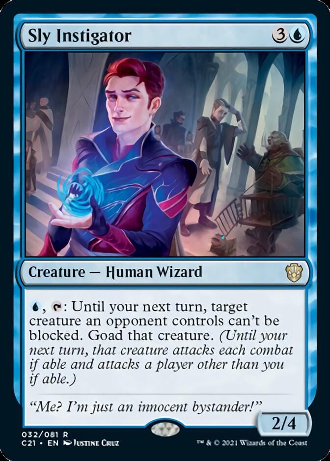 Sly Instigator [Commander 2021] MTG Single Magic: The Gathering  | Multizone: Comics And Games