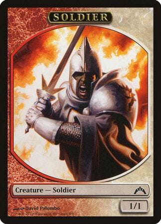 Soldier Token (Red/White) [Gatecrash Tokens] MTG Single Magic: The Gathering  | Multizone: Comics And Games
