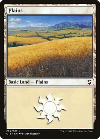 Plains (294) [Commander 2018] MTG Single Magic: The Gathering  | Multizone: Comics And Games