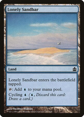 Lonely Sandbar [Commander 2011] MTG Single Magic: The Gathering  | Multizone: Comics And Games