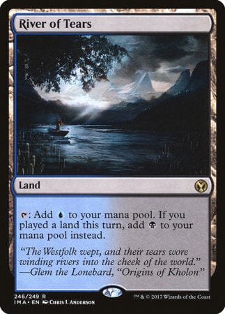 River of Tears [Iconic Masters] MTG Single Magic: The Gathering  | Multizone: Comics And Games